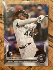 Elehuris Montero #743 Baseball Cards 2022 Topps Now Prices