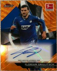 Florian Grillitsch #BCA-FG Soccer Cards 2020 Topps Finest Bundesliga Autographs Prices
