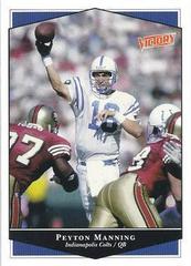 Peyton Manning #107 Football Cards 1999 Upper Deck Victory Prices