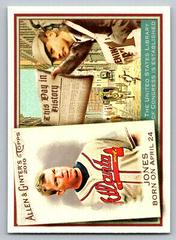 Chipper Jones #TDH5 Baseball Cards 2010 Topps Allen & Ginter This Day in History Prices