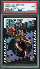 Nassir Little #4 Basketball Cards 2019 Panini Donruss Great X-Pectations Prices