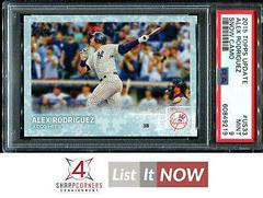 Alex Rodriguez [Snow Camo] #US33 Baseball Cards 2015 Topps Update Prices