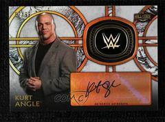 Kurt Angle Wrestling Cards 2018 Topps Legends of WWE Hall of Fame Ring Autographs Prices