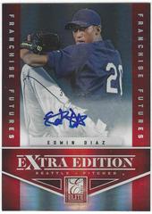 Edwin Diaz [Franchise Futures Autographs] #36 Baseball Cards 2012 Panini Elite Extra Edition Prices