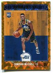 Donovan Mitchell [Orange Explosion] #263 Basketball Cards 2017 Panini Hoops Prices