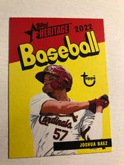 Joshua Baez #73PC-19 Baseball Cards 2022 Topps Heritage Minor League 1973 Pack Cover Prices