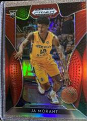 JA Morant [Orange Prizm] Basketball Cards 2019 Panini Prizm Draft Picks Prices