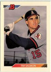Tim Salmon #259 Baseball Cards 1992 Bowman Prices