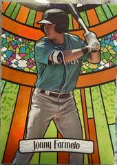 Jonny Farmelo [Orange] Baseball Cards 2023 Bowman Draft Glass Prices