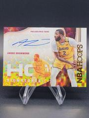 Andre Drummond [Hyper Gold] #HS-ADR Basketball Cards 2021 Panini Hoops Hot Signatures Prices