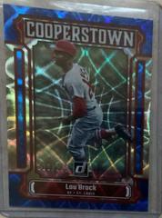 Lou Brock [Blue] #CT2 Baseball Cards 2023 Panini Donruss Cooperstown Prices