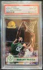 Robert Parish 5th Anniversary Basketball Cards 1993 Hoops Prices