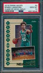 Romeo Langford Holo #4 Basketball Cards 2019 Panini Hoops Class of 2019 Prices