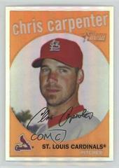 Chris Carpenter [Refractor] #C197 Baseball Cards 2008 Topps Heritage Chrome Prices