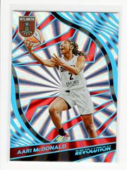 Aari McDonald [Sunburst] #21 Basketball Cards 2022 Panini Revolution WNBA Prices