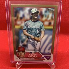 Shohei Ohtani [Gold] #ASG-31 Baseball Cards 2023 Topps Update All Star Game Prices
