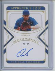 Orelvis Martinez [Holo Gold] #AI-OM Baseball Cards 2022 Panini National Treasures Apprentice Ink Autographs Prices