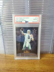 Troy Aikman [Blue Refractor w/ Coating] #T10 Football Cards 1999 Topps Finest Team Prices