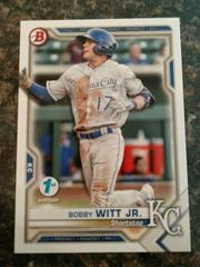 Bobby Witt Jr. #BFE-1 Baseball Cards 2021 Bowman 1st Edition Prices
