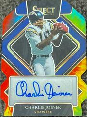 Charlie Joiner [Tie Dye Die Cut] #SIP-CJO Football Cards 2021 Panini Select Signatures Prizm Prices