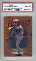 Pedro Martinez [Refractor w/ Coating] #40 Baseball Cards 1997 Finest Prices