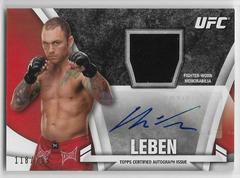 Chris Leben #KAR-CLE Ufc Cards 2013 Topps UFC Knockout Relics Autographs Prices