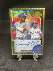 Adolis Garcia [Black] Baseball Cards 2022 Topps Gold Label Framed Autographs Prices
