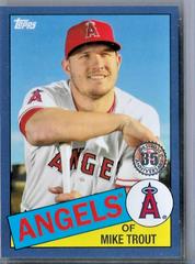 Mike Trout [Blue] #85-1 Baseball Cards 2020 Topps 1985 35th Anniversary Prices