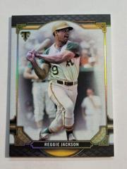 Reggie Jackson #4 Baseball Cards 2022 Topps Triple Threads Prices