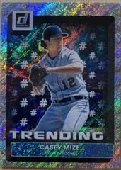 Casey Mize [Vector] #T-10 Baseball Cards 2022 Panini Donruss Trending Prices