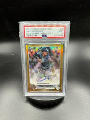 Julio Rodriguez [Gold] Baseball Cards 2022 Topps Chrome Update All Star Game Autographs Prices