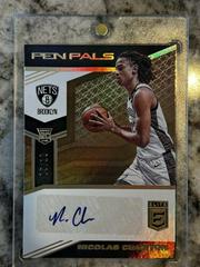Nicolas Claxton [Gold] #PP-NCX Basketball Cards 2019 Panini Donruss Elite Pen Pals Prices