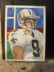 Drew Brees Football Cards 2009 Topps National Chicle Prices