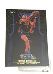 Russell Westbrook [Dazzle Black] #218 Basketball Cards 2018 Panini Threads Prices
