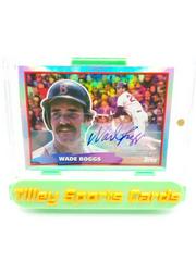 Wade Boggs [Autograph] #88BF-17 Baseball Cards 2022 Topps Archives 1988 Big Foil Prices