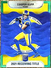 Cooper Kupp [Green] #TW5 Football Cards 2022 Panini Donruss Elite Title Waves Prices