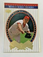Curt Schilling #59 Baseball Cards 2002 Upper Deck World Series Heroes Prices