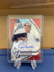 Paul Molitor [Red] #FMA-PM Baseball Cards 2022 Topps Finest Moments Autographs Prices