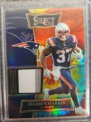 Damien Harris [Tie Dye] #SS-DHA Football Cards 2021 Panini Select Swatches Prices