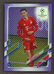 Jamal Musiala [Purple] Soccer Cards 2020 Topps Chrome UEFA Champions League Prices