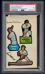 Brooks Robinson, Sam McDowell, Tony Perez Baseball Cards 1968 Topps Action All Star Stickers Prices