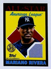 Mariano Rivera [Black] #88ASR-MR Baseball Cards 2023 Topps 1988 All Star Relics Prices