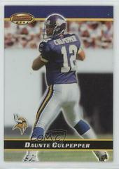 Daunte Culpepper [Acetate Parallel] #18 Football Cards 2000 Bowman's Best Prices