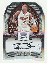Dwyane Wade #8 Basketball Cards 2023 Panini Crown Royale Jewel Signature Prices