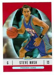 Steve Nash [Refractor] #8 Basketball Cards 2006 Finest Prices