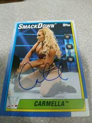 Carmella Wrestling Cards 2021 Topps Heritage WWE Autographs Prices