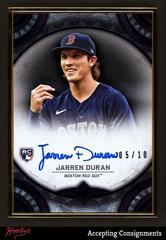 Jarren Duran [Purple] #TCA-JD Baseball Cards 2022 Topps Transcendent Collection Autographs Prices