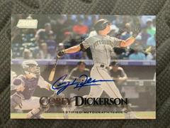 Corey Dickerson Baseball Cards 2019 Stadium Club Autographs Prices