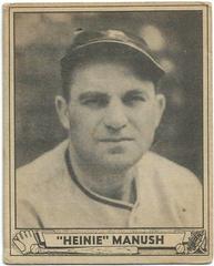 Heinie Manush #176 Baseball Cards 1940 Play Ball Prices