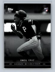 Oneil Cruz Baseball Cards 2022 Topps Black and White Rookie Resolution Prices